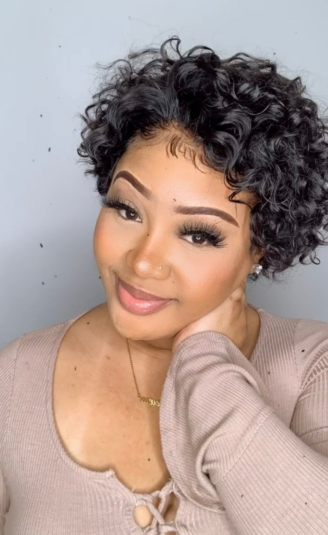 TikTok PIXIE curly wig (NEW)