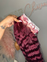 Load image into Gallery viewer, KARLAMI burgundy curly Wig
